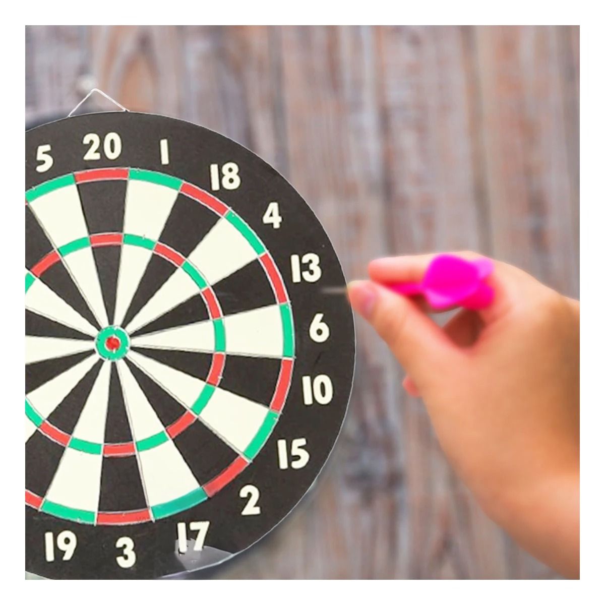 GENERICO - Pack2 Tablero de Tiro Dardos Casa Madera Y+Regalo Agendita