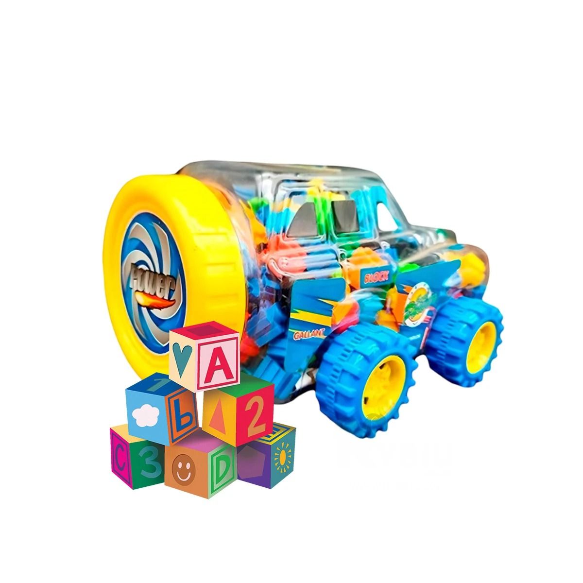 RYBIU IMPORT - Pack6 Carrito de Juguete en Multicolor Y+Regalo Agendita