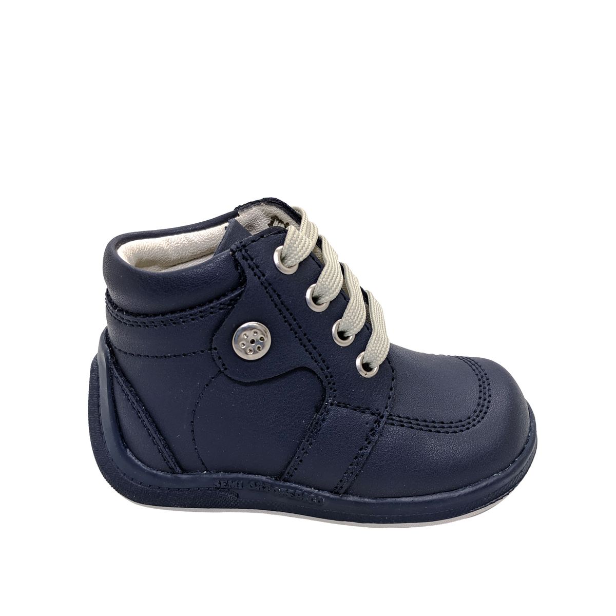 GENERICO - Zapato de cuero tipo pibe para niños