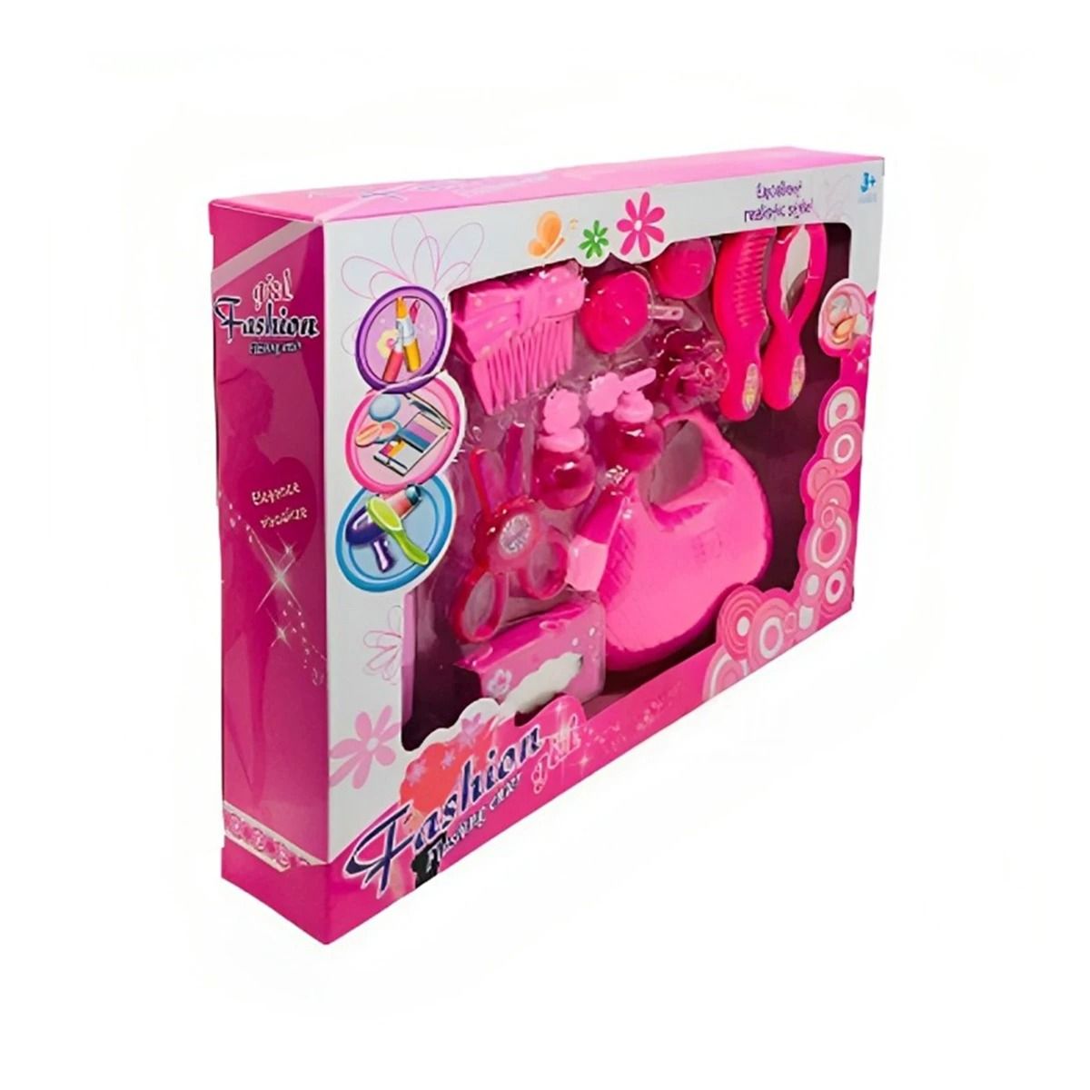 RYBIU IMPORT - Pack6 Accesorios de Juguetes Color Rosado Y+Papel de Regalo