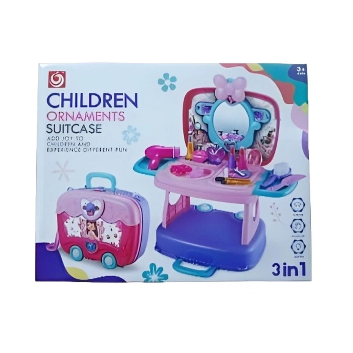 RYBIU IMPORT - Set de Belleza en Caja para Arreglarse y Maquillarse