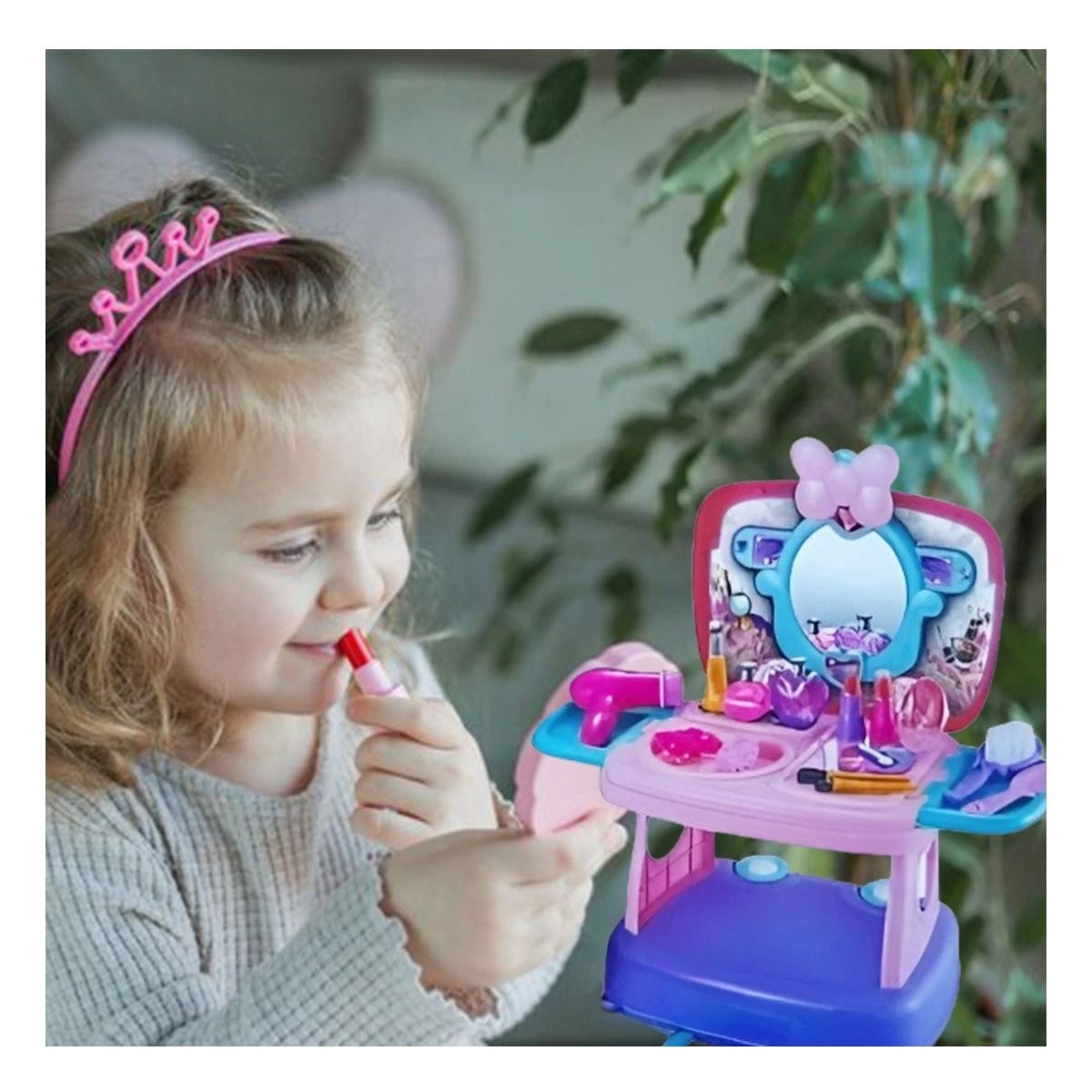 RYBIU IMPORT - Pack2 Set de Belleza para Niña Fantástico Y+Regalo Stickers