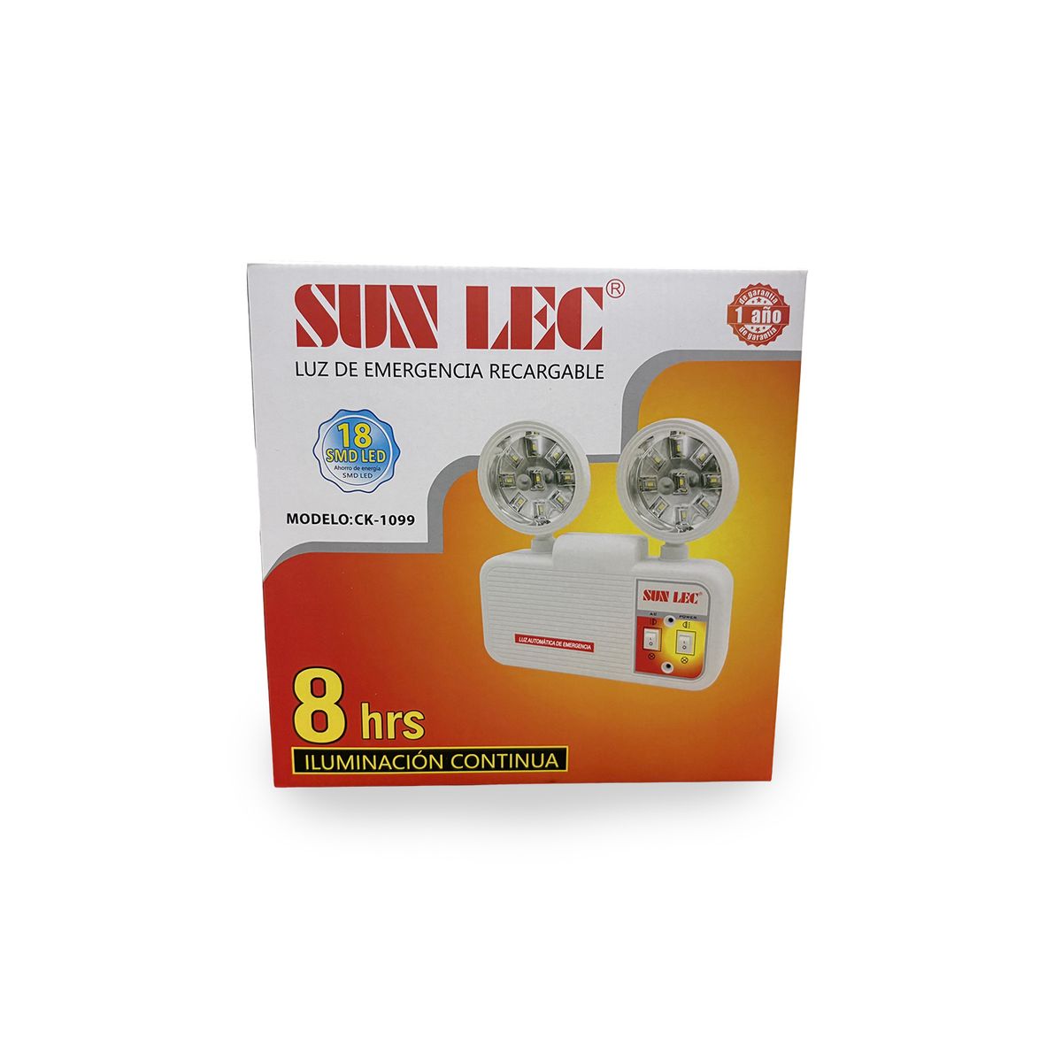 SUN LEC - LAMPARA DE EMERGENCIA SUN LEC 1099