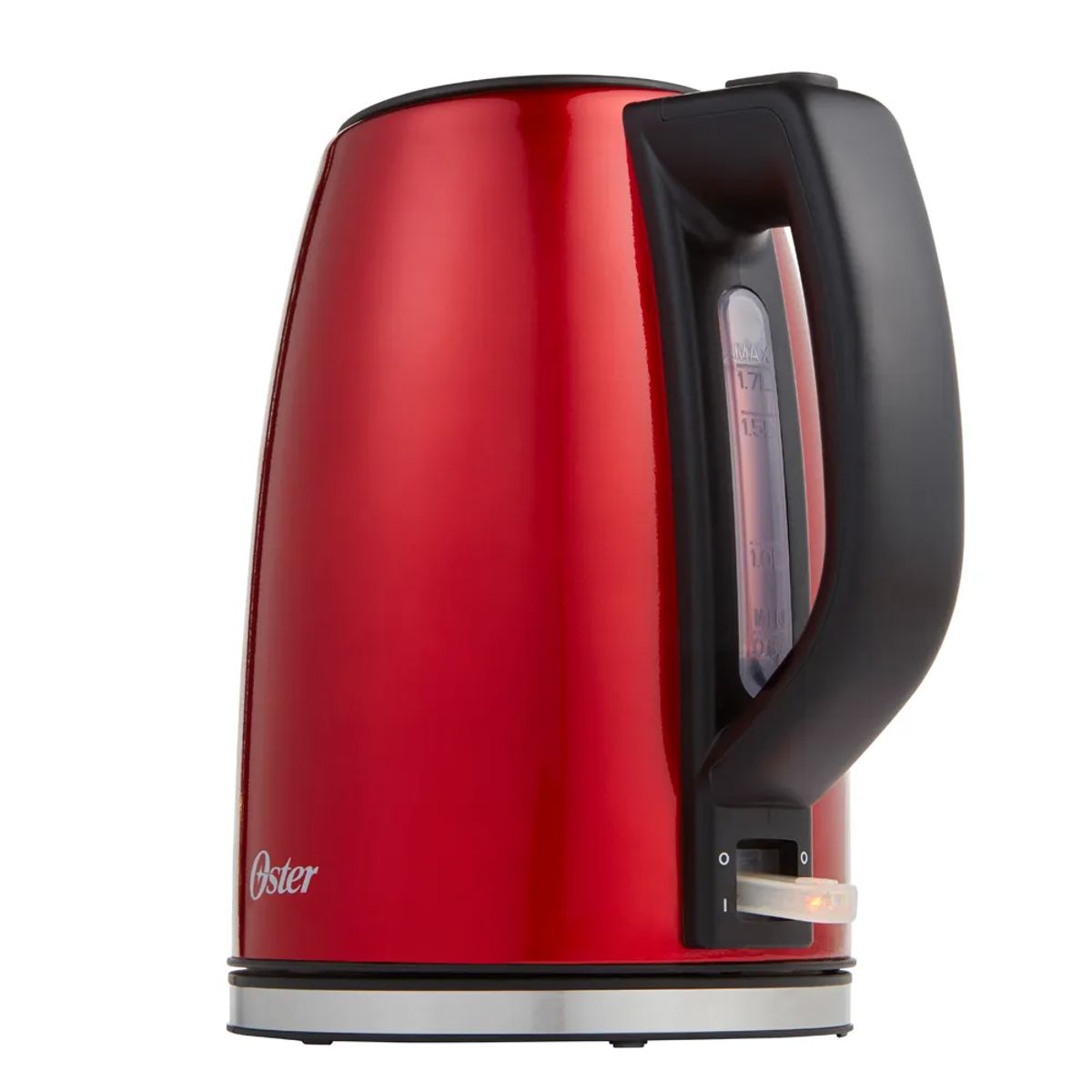 OSTER - Hervidor Eléctrico Oster Acero Inoxidable Bvstkt673cr Color Rojo