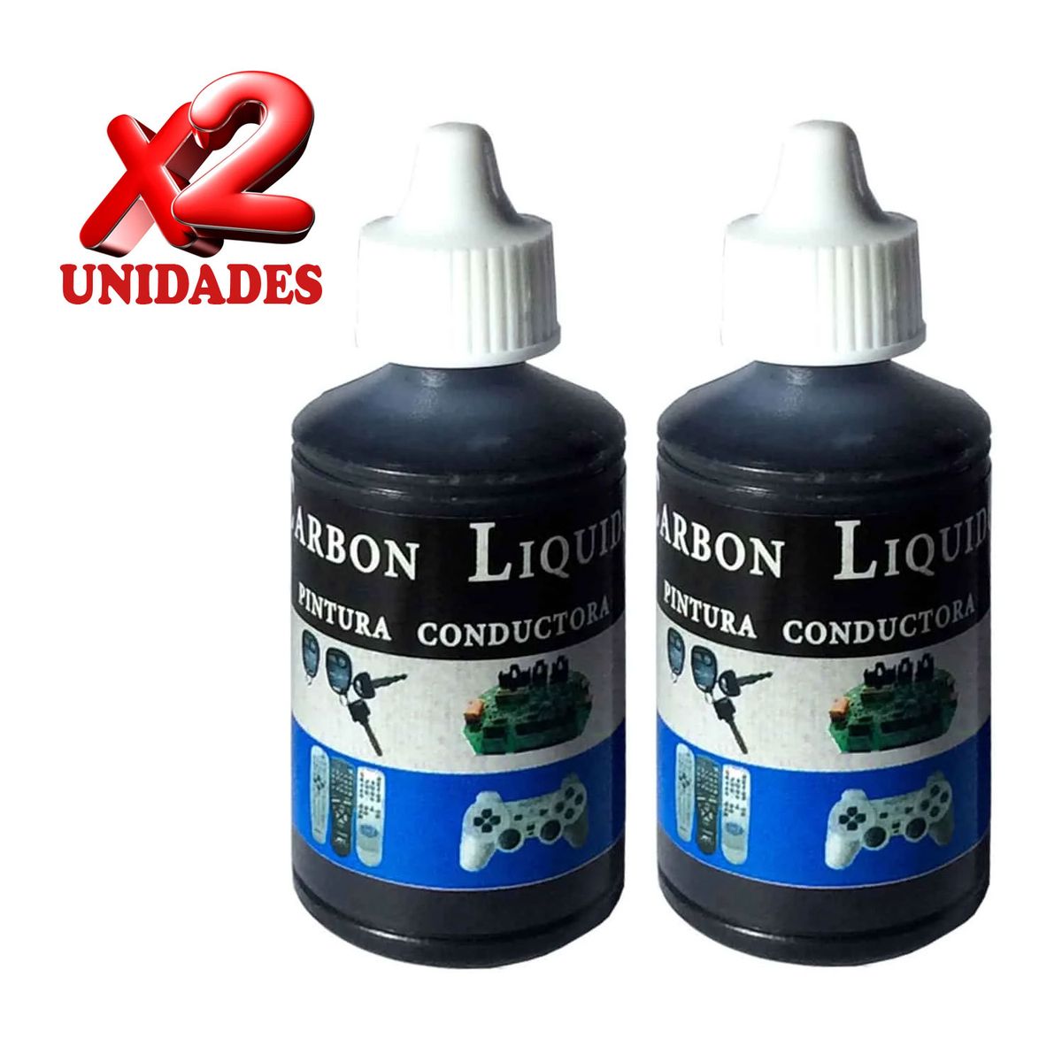 GENERICO - Carbón Líquido para PCB 30ml CARL-030 FERREQUIM x 2und