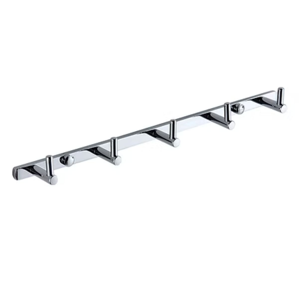 GENERICO - PERCHERO COLGADOR DE ACERO INOXIDABLE 6 GANCHOS