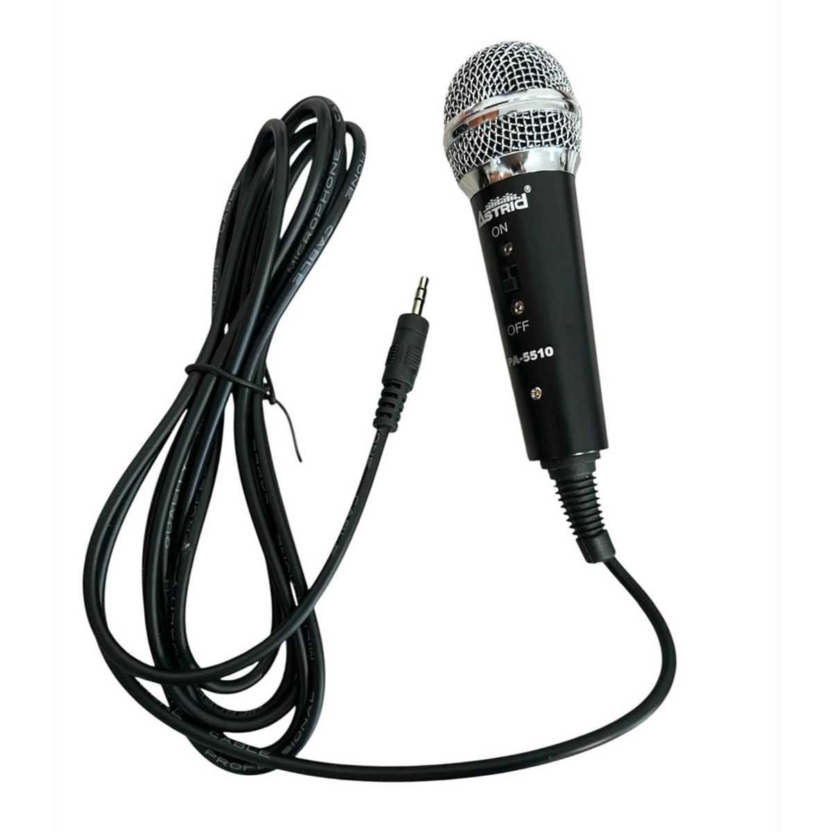 ASTRID - Micrófono Plug 3.5 Mm Pc Profesional Astrid Baby para CELULAR O DISPOSITIVOS MOVILES