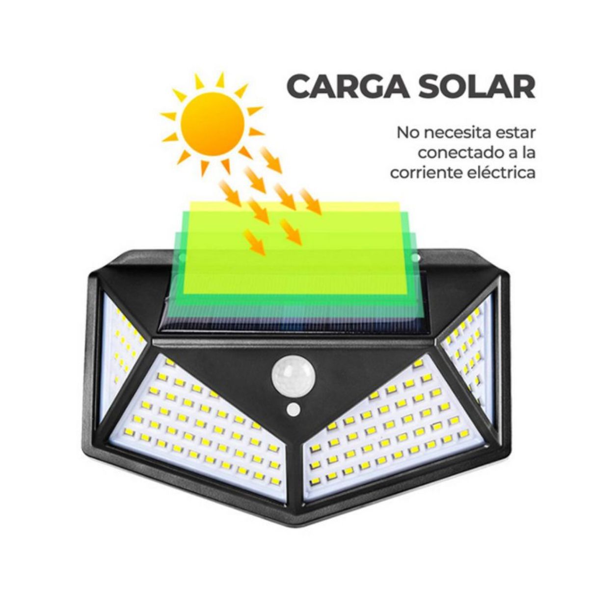 GENERICO - Lampara Led Solar
