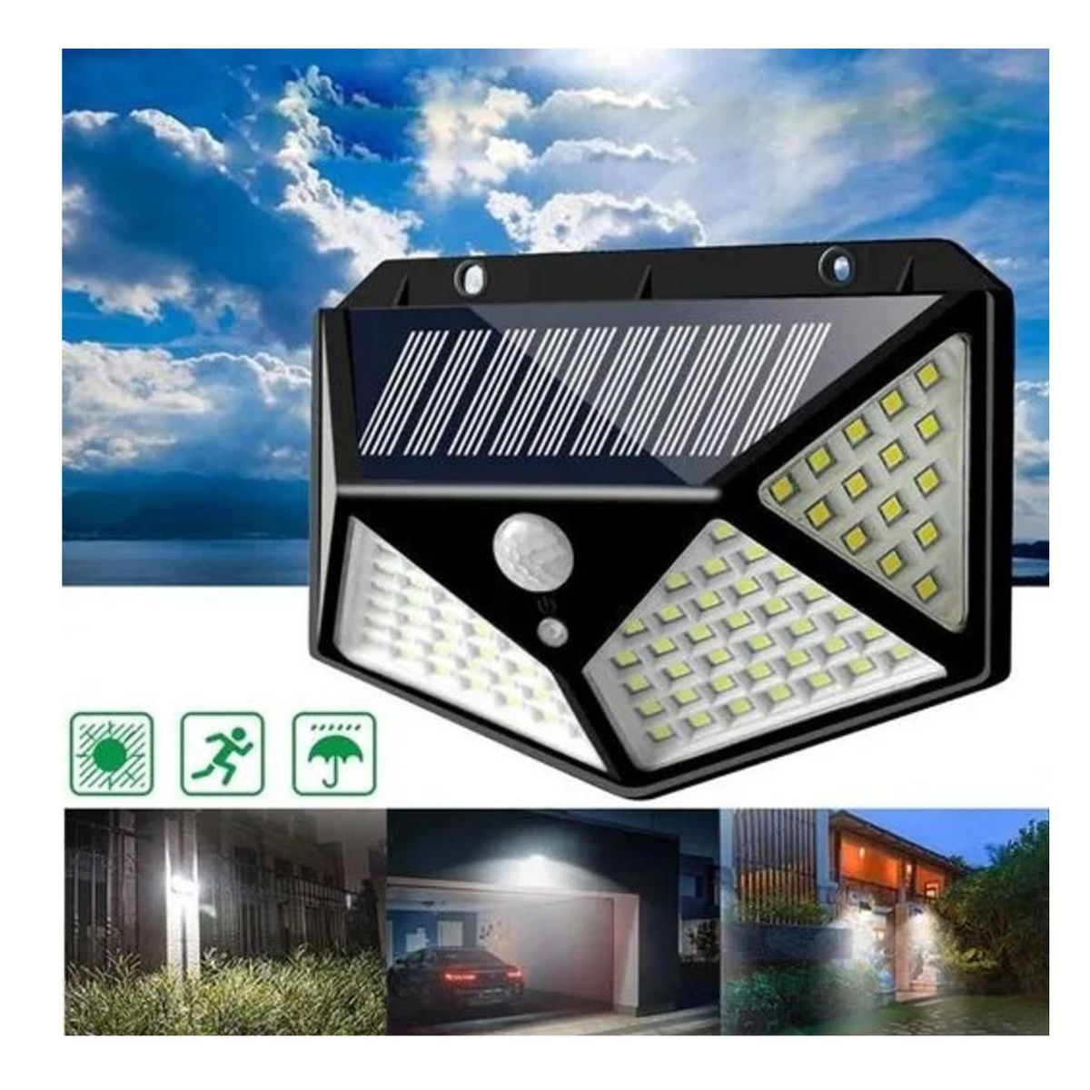 GENERICO - Lampara Led Solar