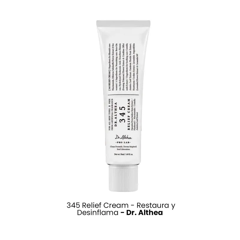 GENERICO - Dr. Althea Crema Facial Calmante y Reparadora – 345 Relief Cream 50ml