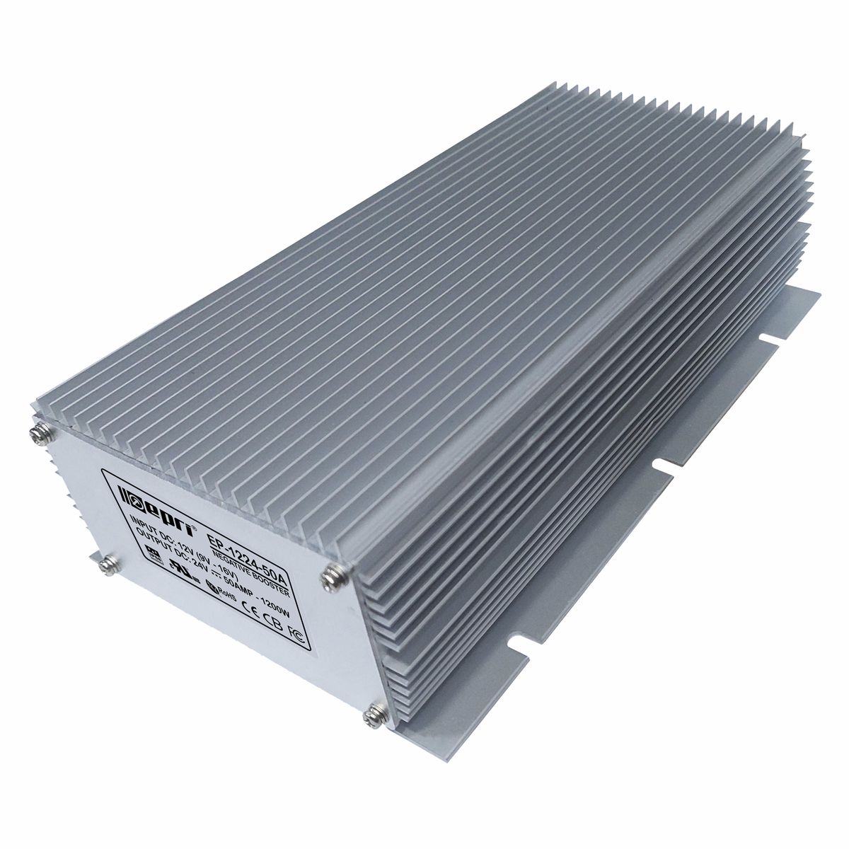 EPRI - ELEVADOR DE VOLTAJE 12V A 24V 50AMP 1200W IP68