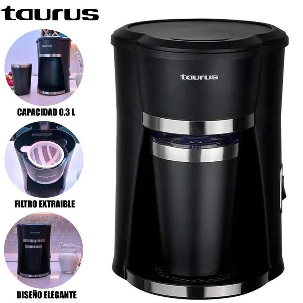 TAURUS - Cafetera Mod Personal Coffee