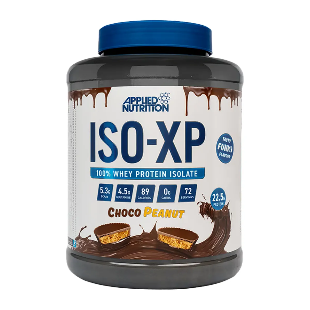APPLIED NUTRITION - PROTEINA ISO XP 1.8KG - CHOCO MANI 72 Servicios