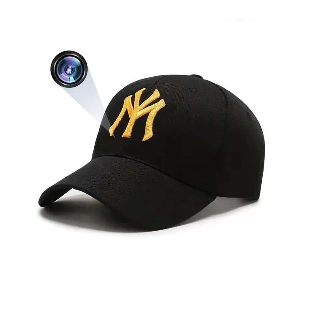 NEO DIGITAL - Cámara espía oculta Gorra New York negro 32GB 1080P 693W - D