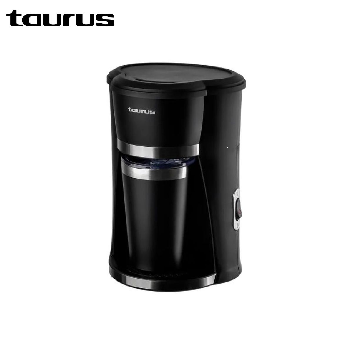 TAURUS - CAFETERA NEGRA 420W PERSONAL COFFEE TAURUS