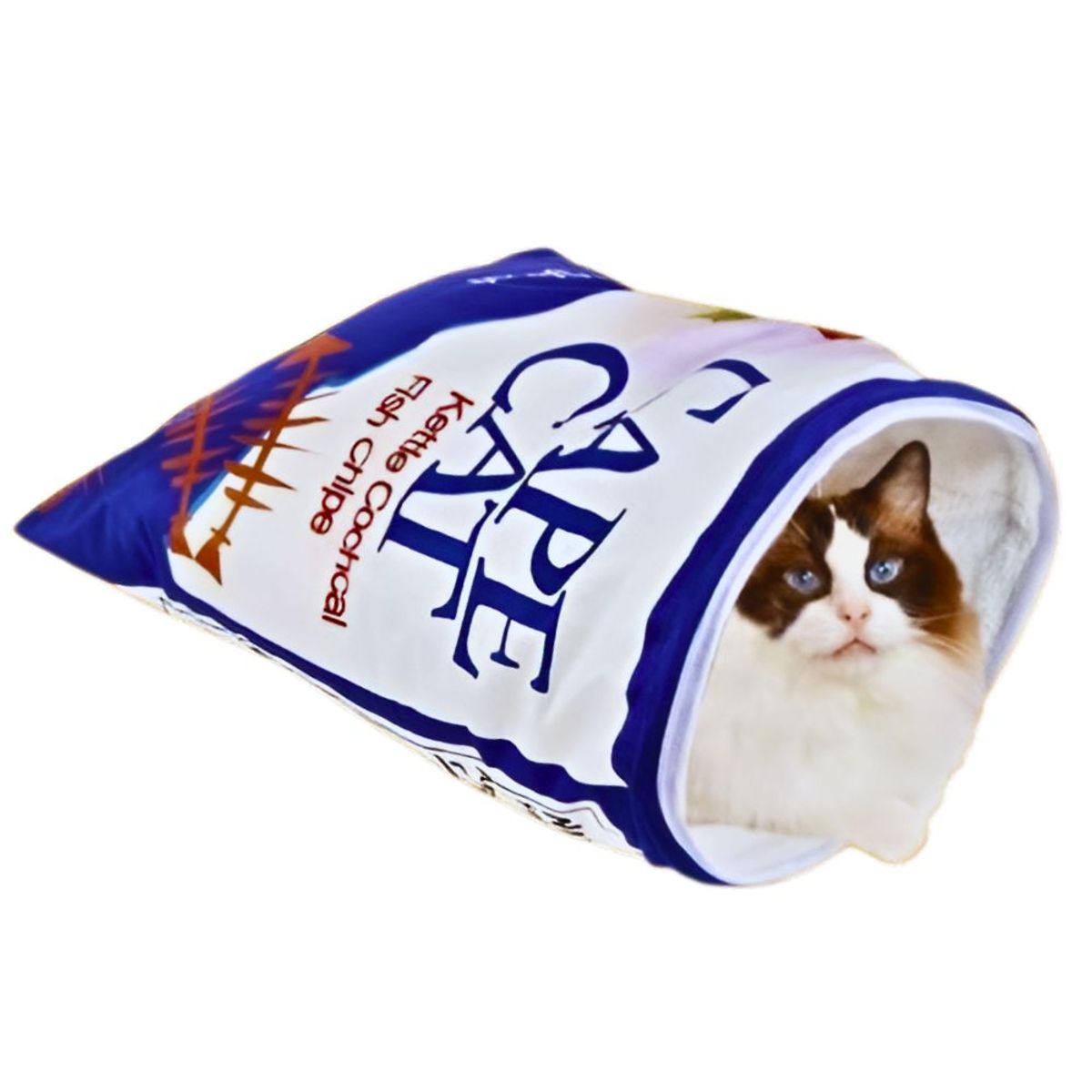 GENERICO - Saco de Dormir para Gatos con forma de Chips MODELO 1