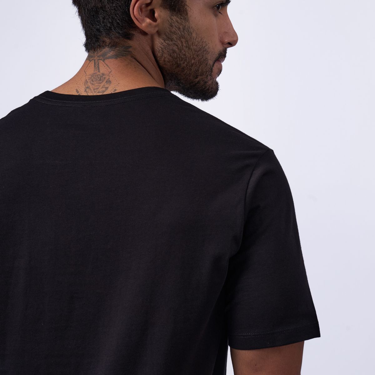 1921 - POLO EI25V-NECK P2 JERSEY - NEGRO