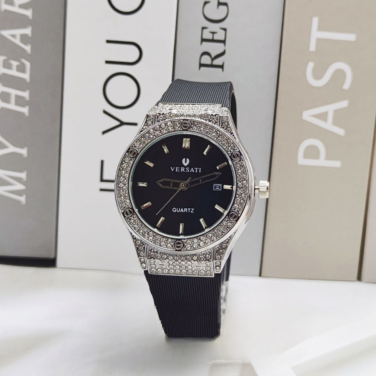 OVOTOUMI - OVO Toumi YZ reloj mecánico de gran dial impermeable-Negro