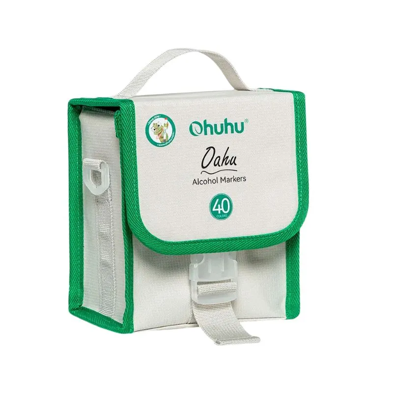 OHUHU - Ohuhu Oahu. Set de 40 marcadores de alcohol (NUEVO)