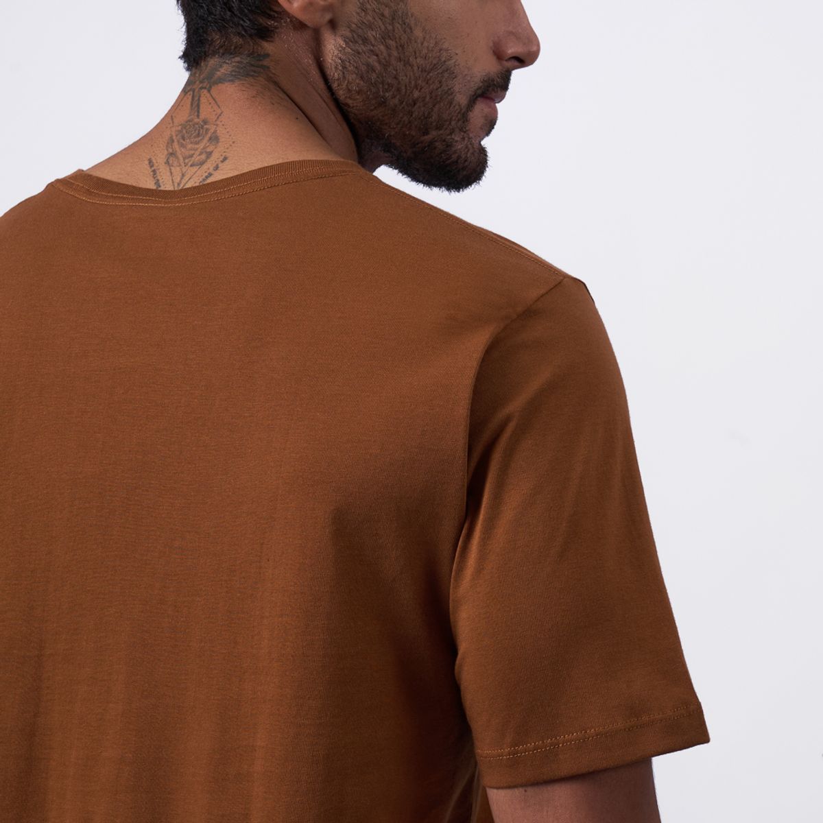 1921 - POLO EI25O-NECK P2 JERSEY - CHOCO MOUSE