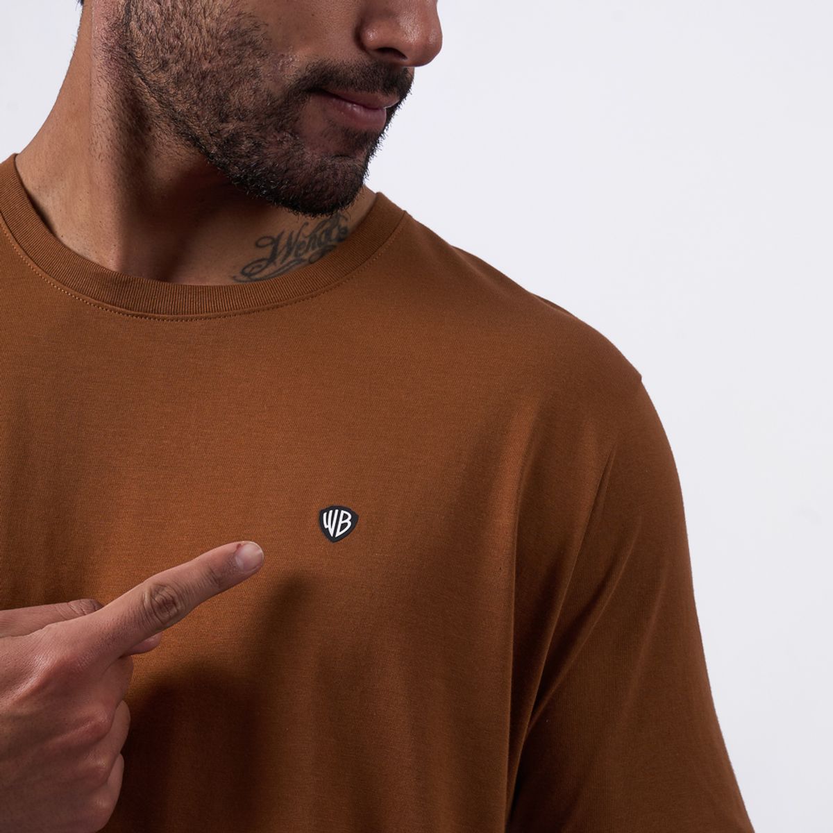 1921 - POLO EI25O-NECK P2 JERSEY - CHOCO MOUSE