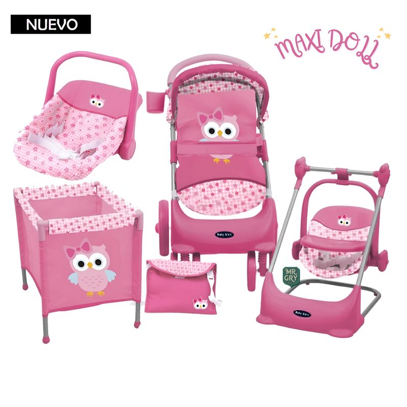 BABY KITS - Set de Muñecas Baby Kits Maxi Doll Búho