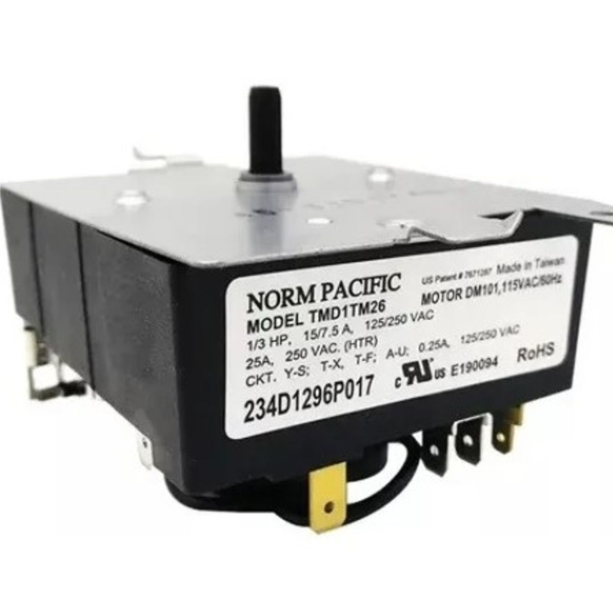 GENERICO - Timer Centro De Lavado Mabe Secadora 234d1296p017