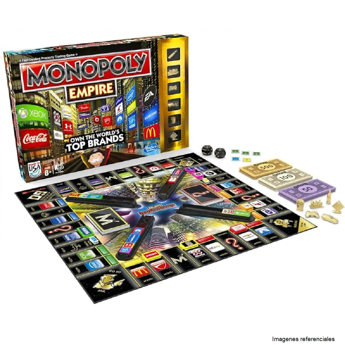 GENERICO - - Monopoli Edición imperio - Juego de Mesa genérico