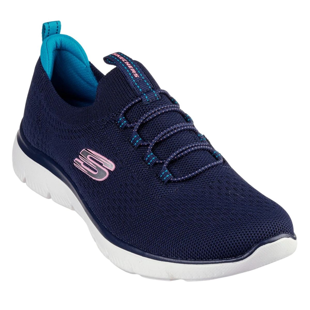 SKECHERS - Zapatilla Skechers Summits-Top Player 150116NVMT Azul para Mujer
