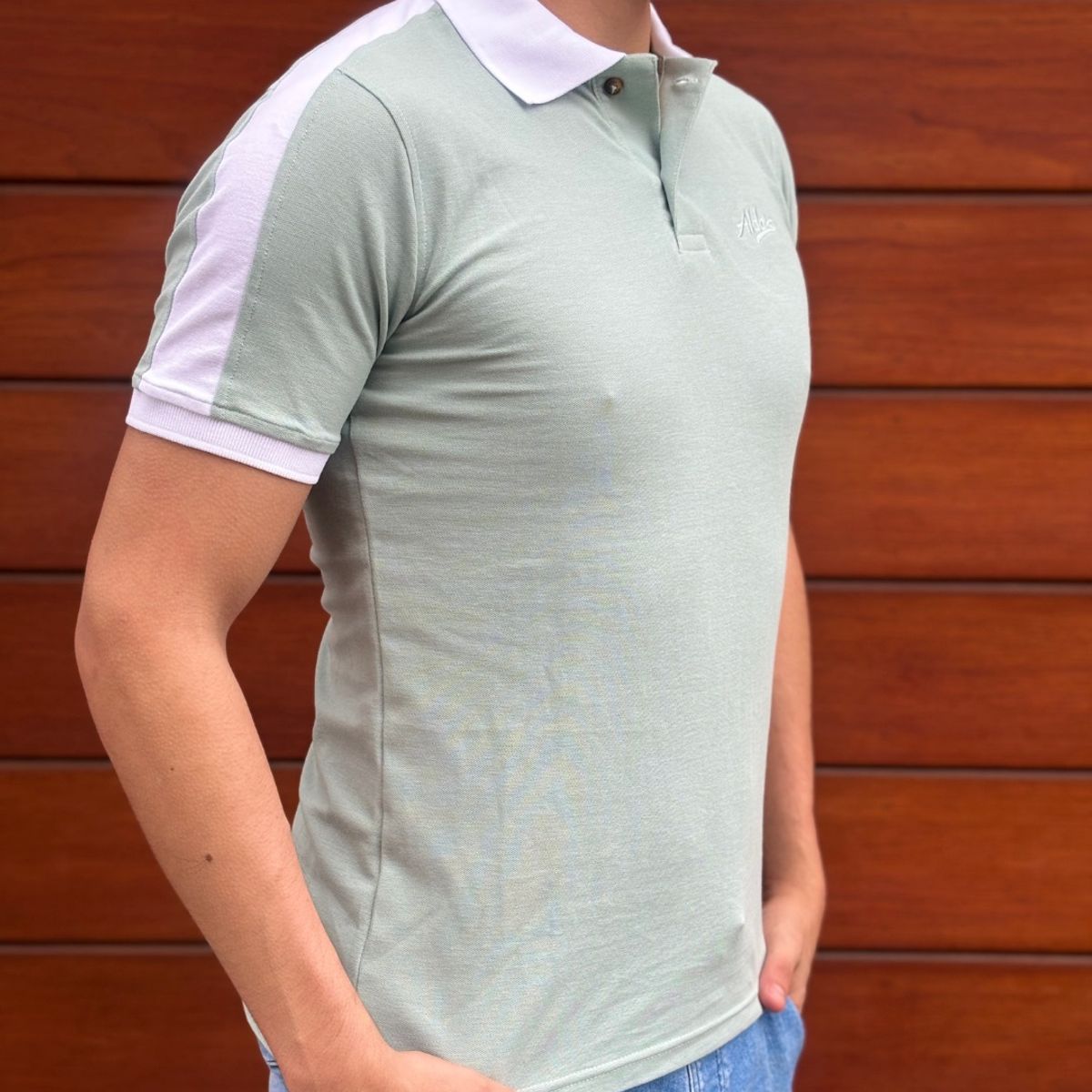 ALDO'S SINCE 1986 - POLO CAMISERO ALGODÓN COLOR DE TENDENCIA