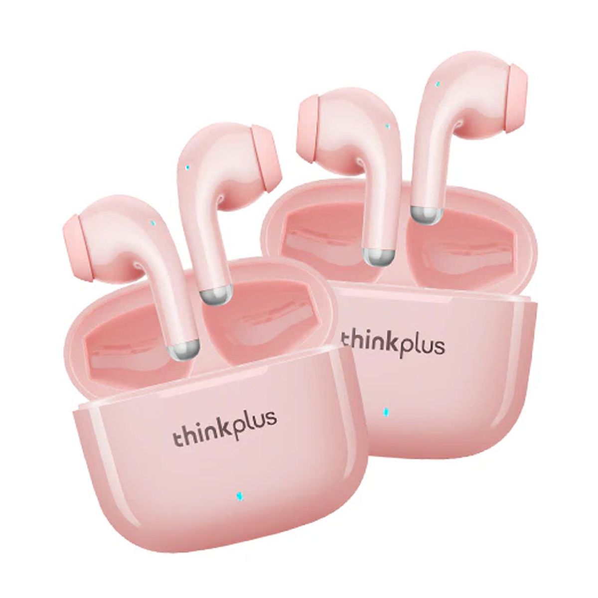 LENOVO - Audífonos Inalámbricos Lenovo LP40 Pro Combo x2 Rosado BT 5.1