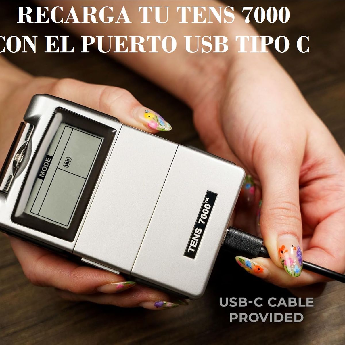 GENERICO - Tens 7000 Original Recargable Distribuidor Oficial