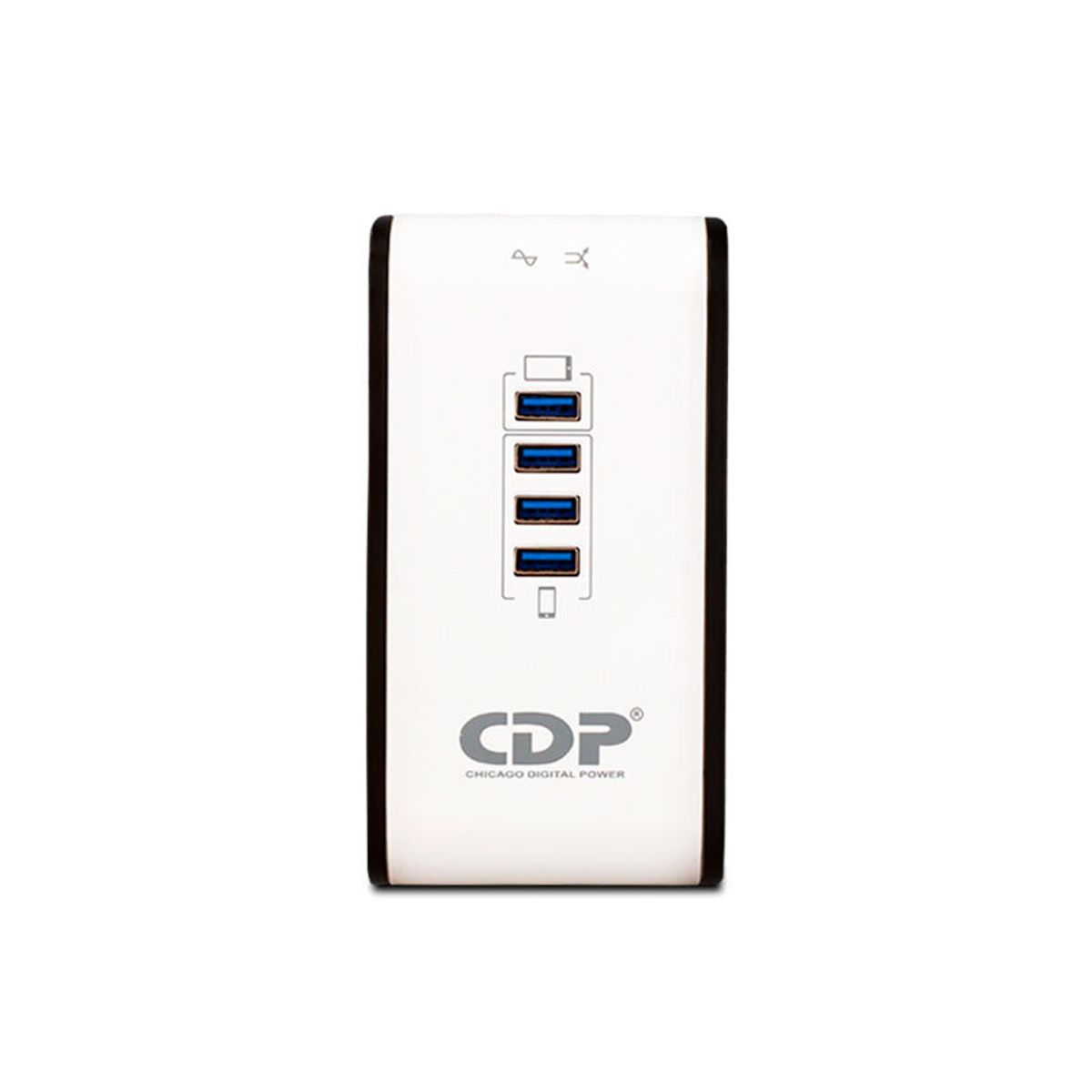 CDP - ESTABILIZADOR CDP R2CU-AVR1008I 1000VA/500W 8 SALIDAS 4 PUERTOS
