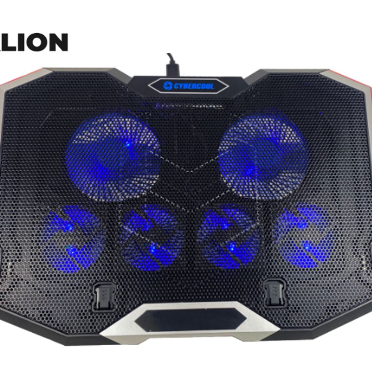 CYBERCOOL - Cooler para Laptop HA-K9 LED Azul Marco RGB USB CYBERCOOL