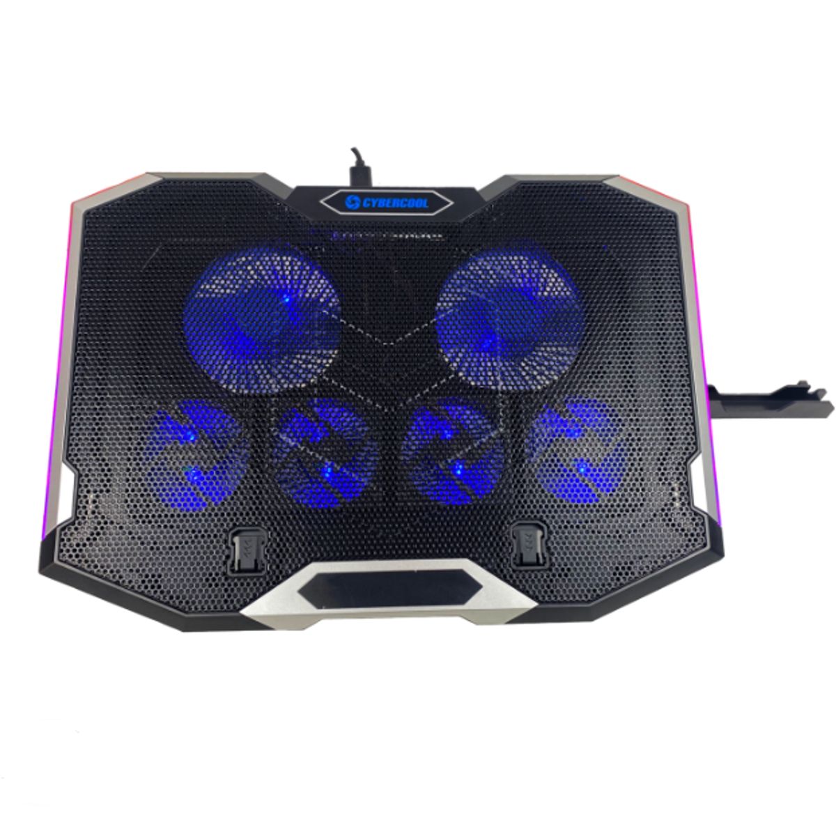 CYBERCOOL - Cooler para Laptop HA-K9 LED Azul Marco RGB USB CYBERCOOL