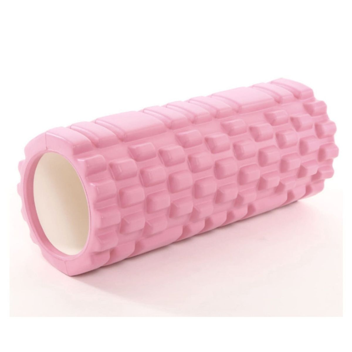 Pentha - Rodillo de Yoga Foam Roller de Espuma 33 x 14cm Rosa