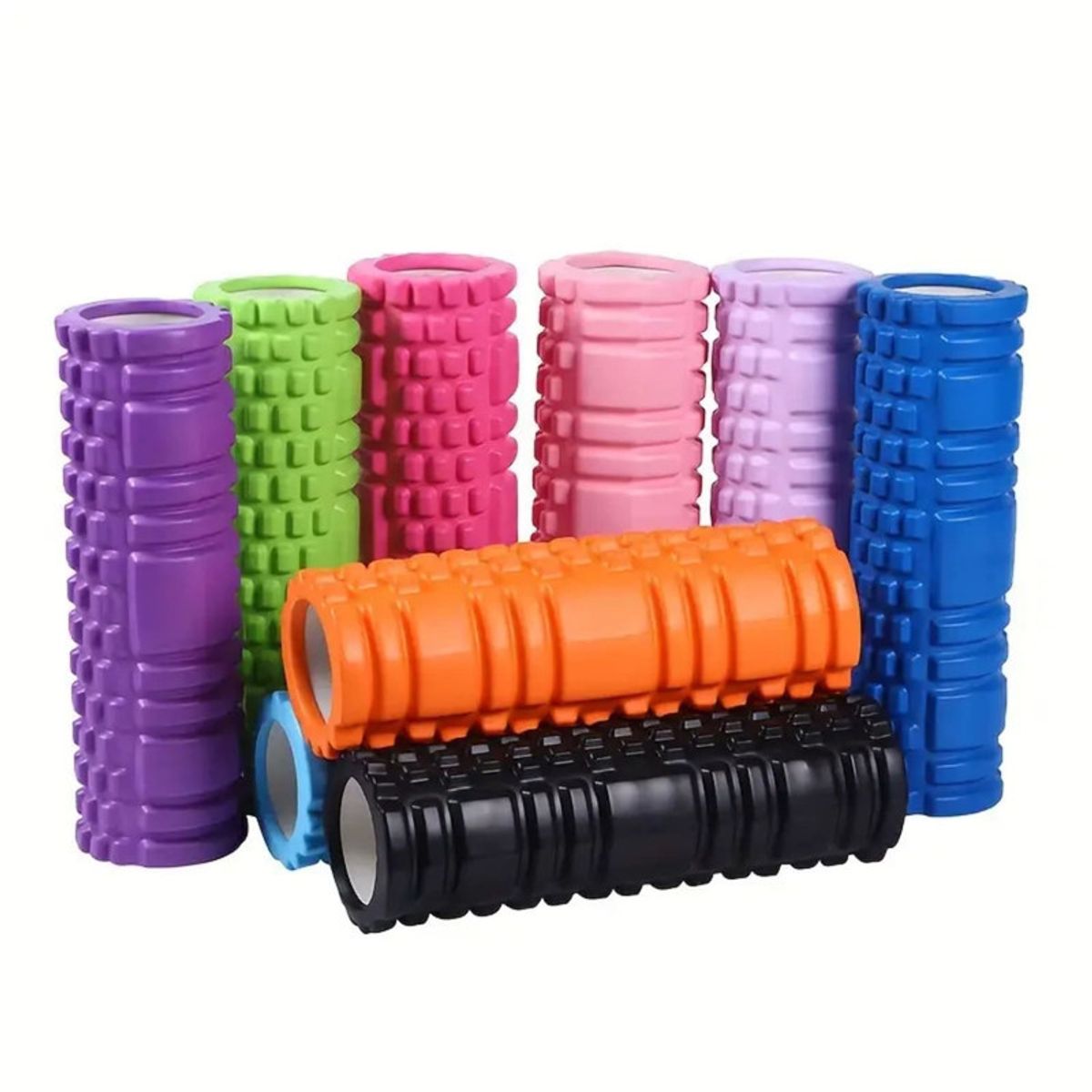 Pentha - Rodillo de Yoga Foam Roller de Espuma 33 x 14cm Color Aleatorio