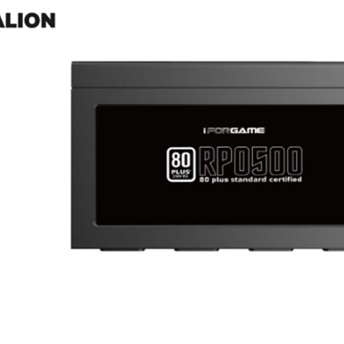 HALION - Fuente de Poder IFORGAME RPO500 80 PLUS WHITE APFC 12cm HALION