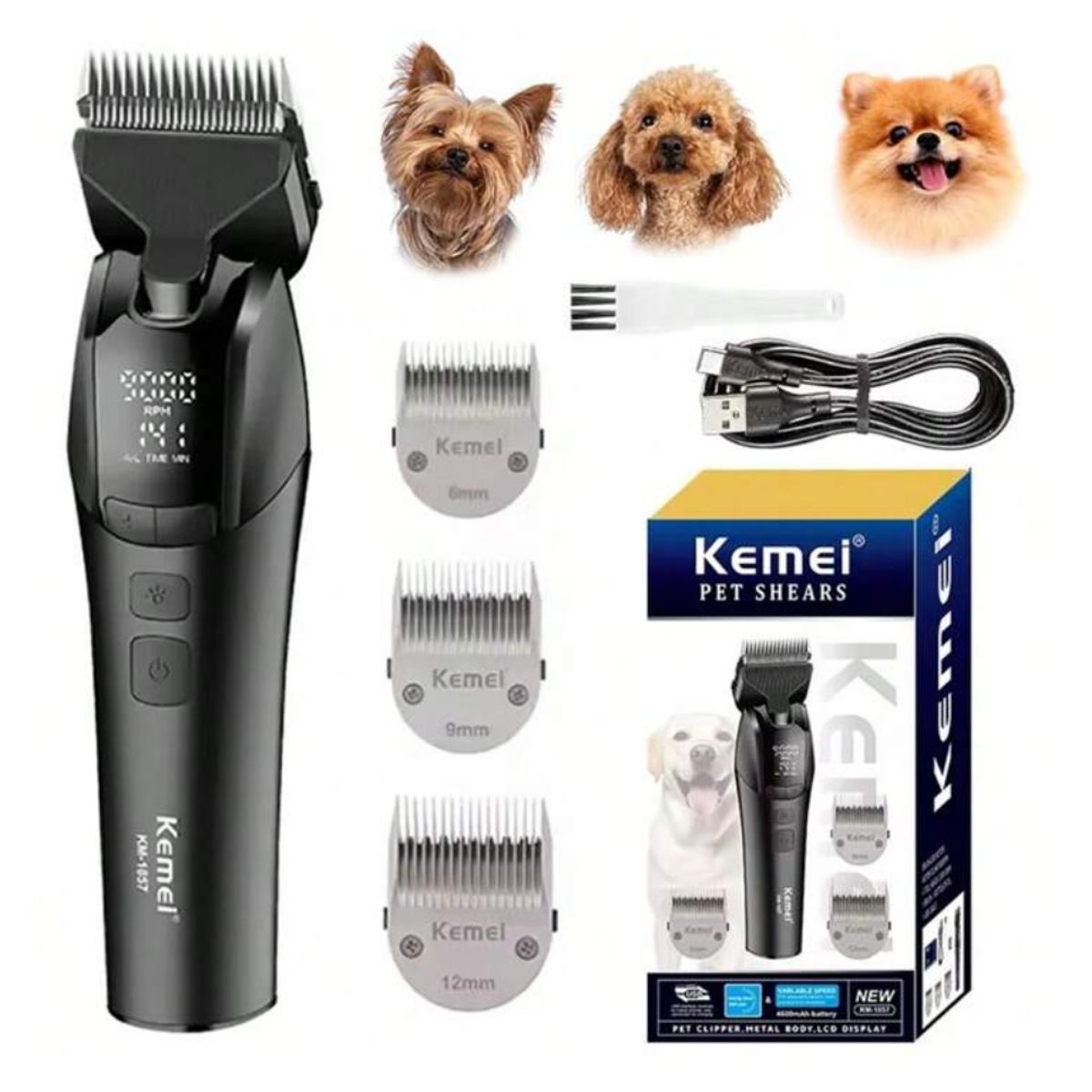 KEMEI - Maquina de Mascota Kemei  KM-1857