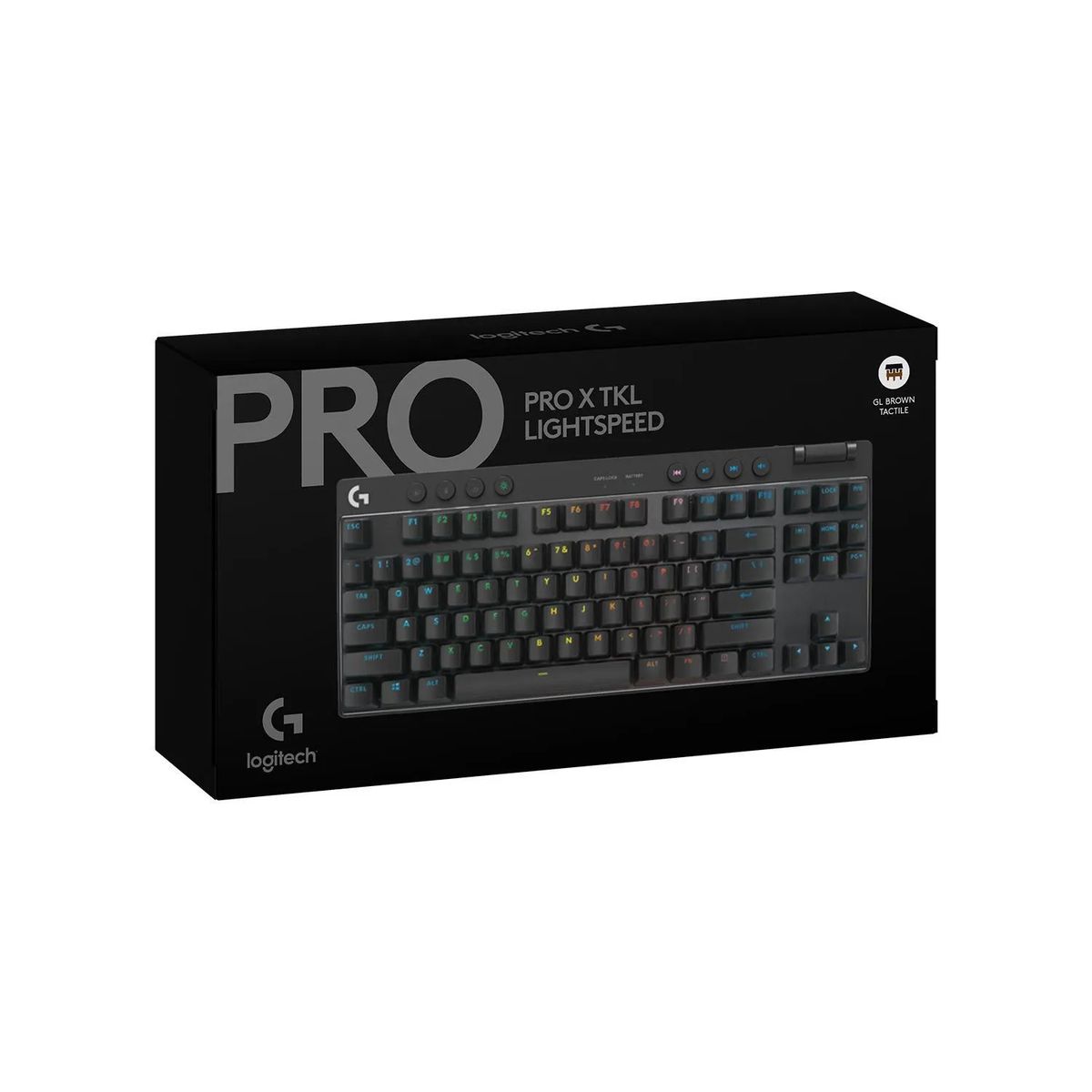 LOGITECH - Teclado Gamer Logitech PRO X TKL Lightspeed  Black WIFI
