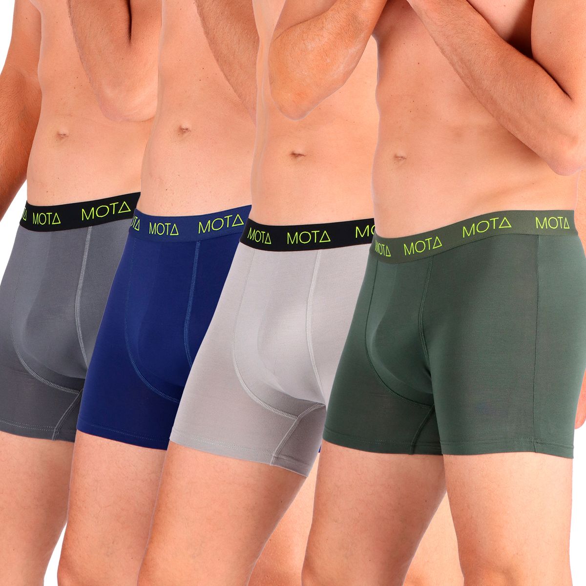 MOTA - BOXER MEDIO VISCOSA PACK 4 MT4298