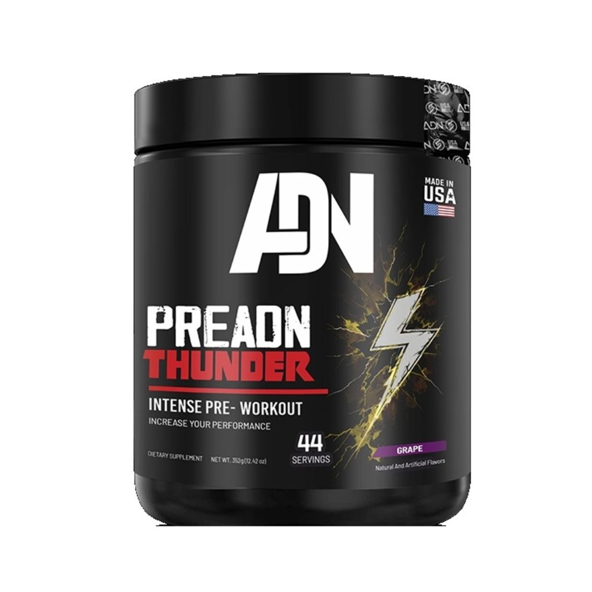 ADN - Pre - Entreno ADN Nutrition PRE ADN THUNDER 352gr Uva