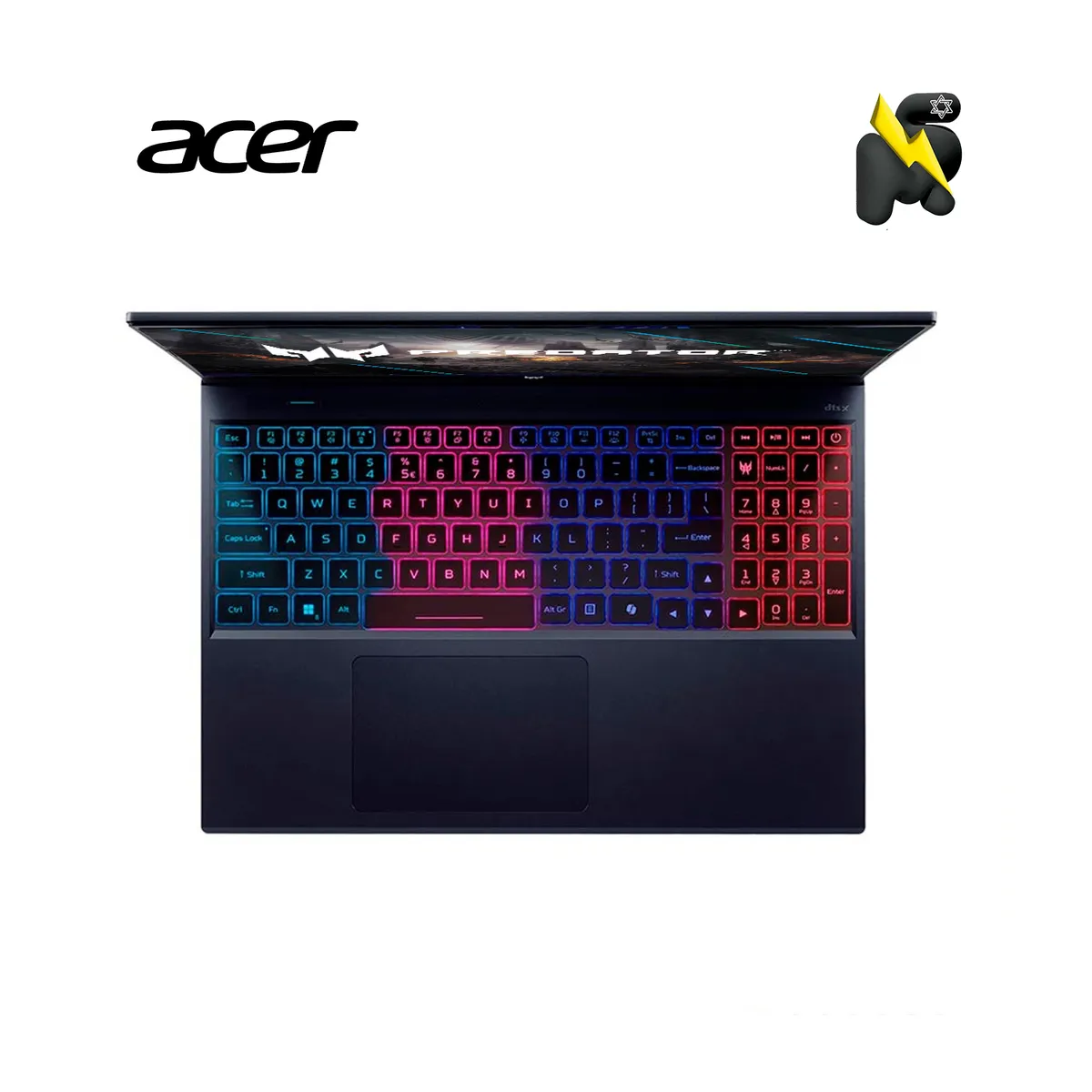 ACER - LAPTOP ACER PREDATOR HELIOS NEO 16 PHN16 / INTEL i9-14900HX /1.T B / 16 GB RAM / RTX 4060 / 16"165HZ