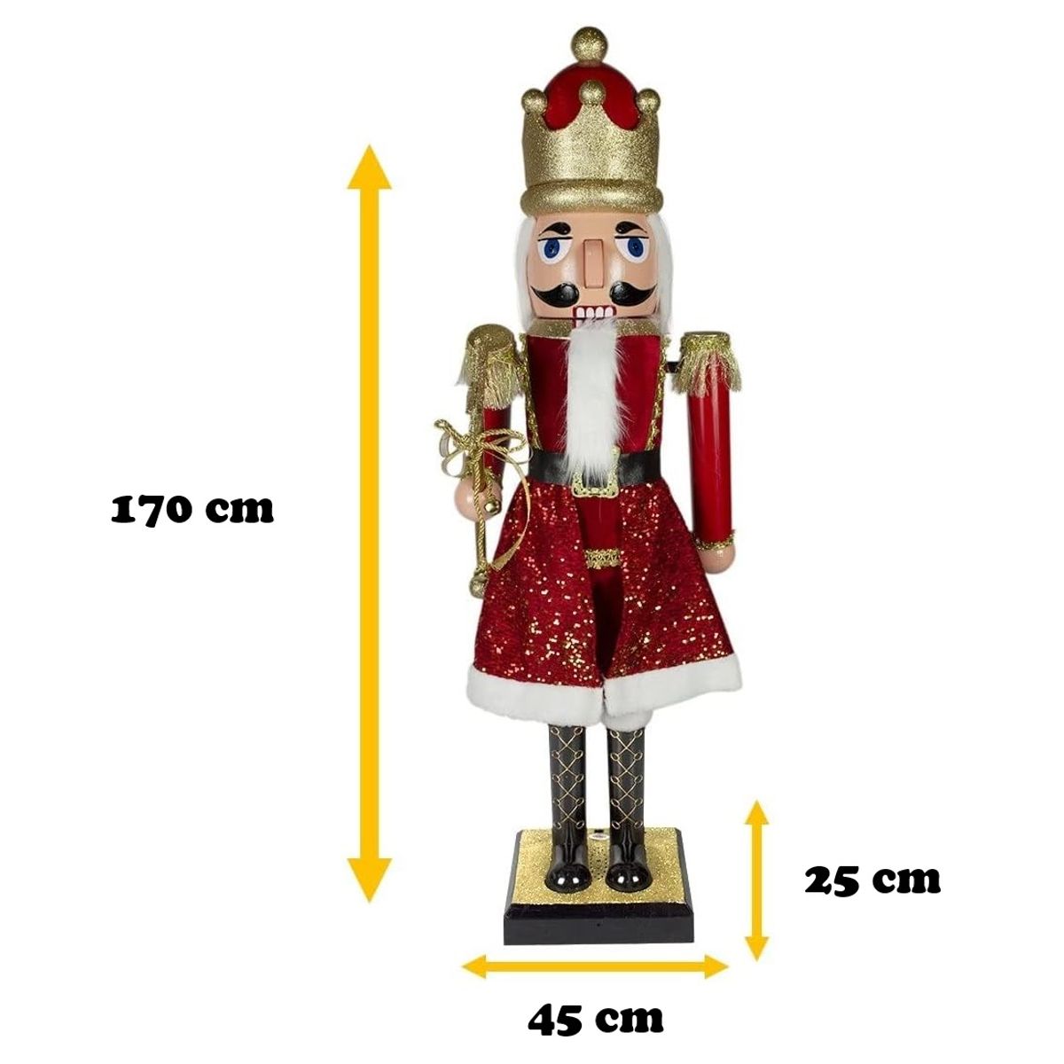 GENERICO - CASCANUES MUSICAL CON MOVIMIENTOS MIDE 1.65 CM CON SENSOR ALTA GAMA
