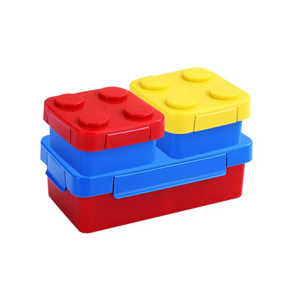 PIA COPELLO STORE - Juego de Tápers con Diseño Lego