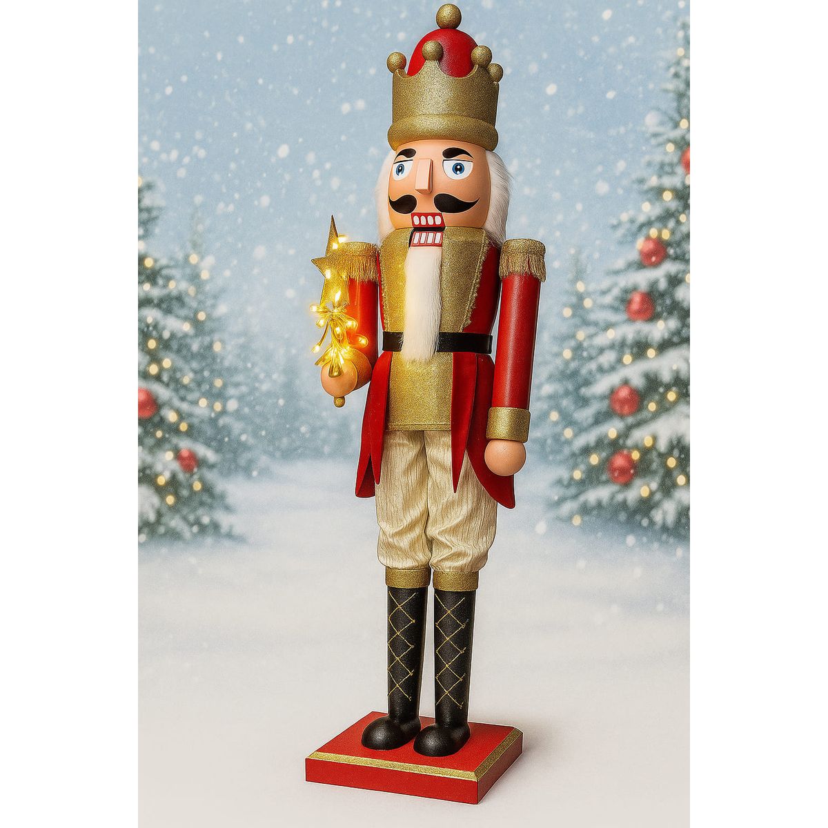 GENERICO - CASCANUES MUSICAL CON MOVIMIENTOS MIDE 1.65 CM CON SENSOR ALTA GAMA