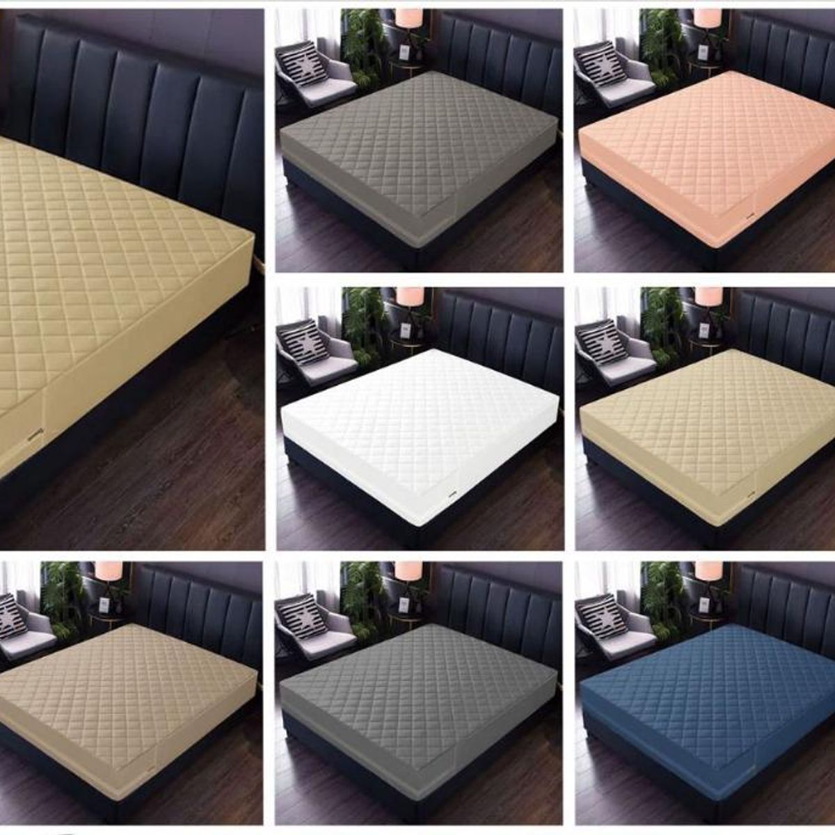 CASATEX - Protector de colchón Impermeable con cierre tamaño King Size 03 plazas