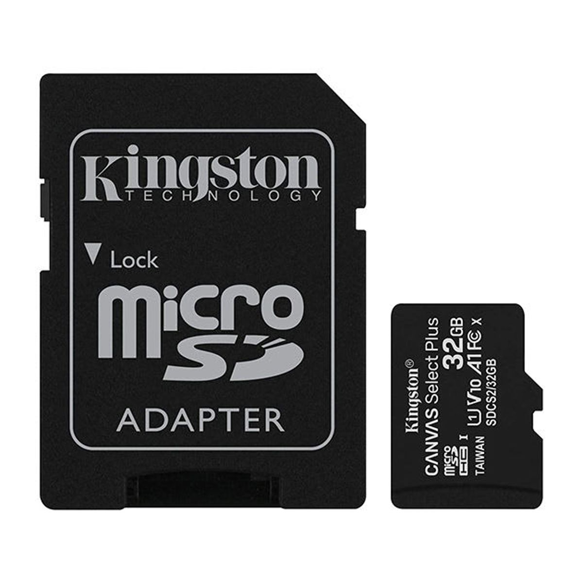 KINGSTON - MEMORIA MICROSD KINGSTON - 32GB - 100MB/S - CLASE 10