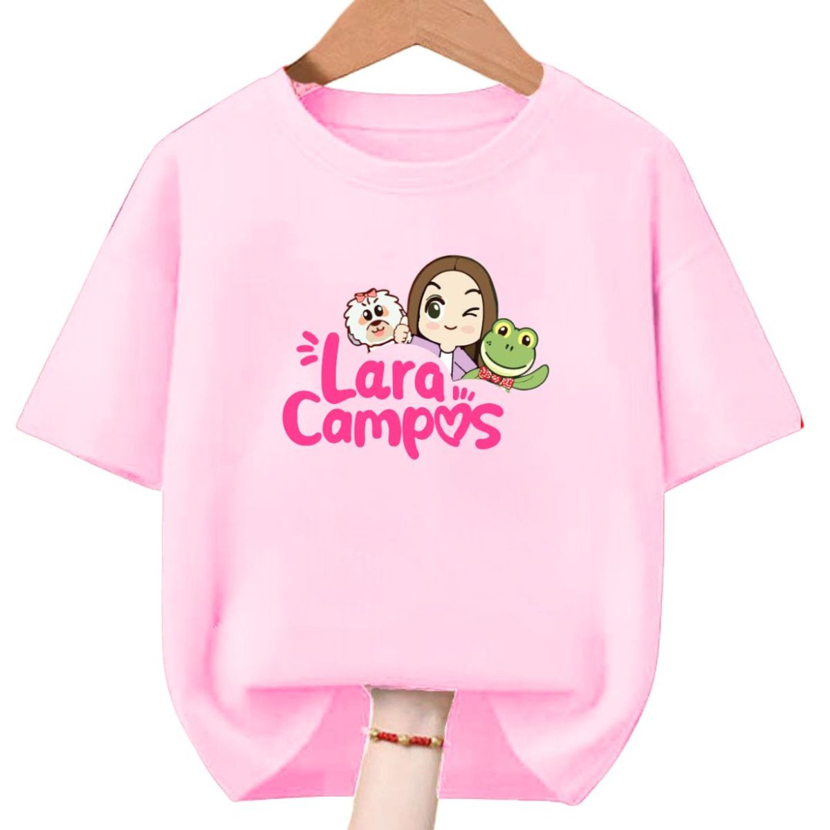 GENERICO - Polo Algodon Rosado Rana Lara - Tallas desde 6 hasta XL