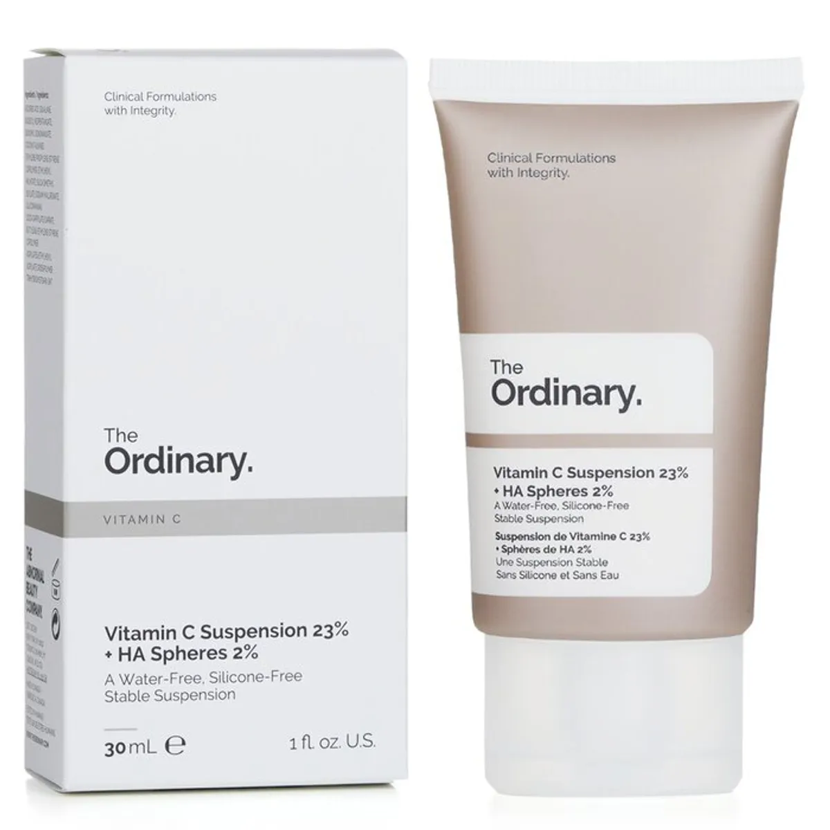 THE ORDINARY - Suspensión de vitamina C al 23% + Esferas de HA al 2% THE ORDINARY